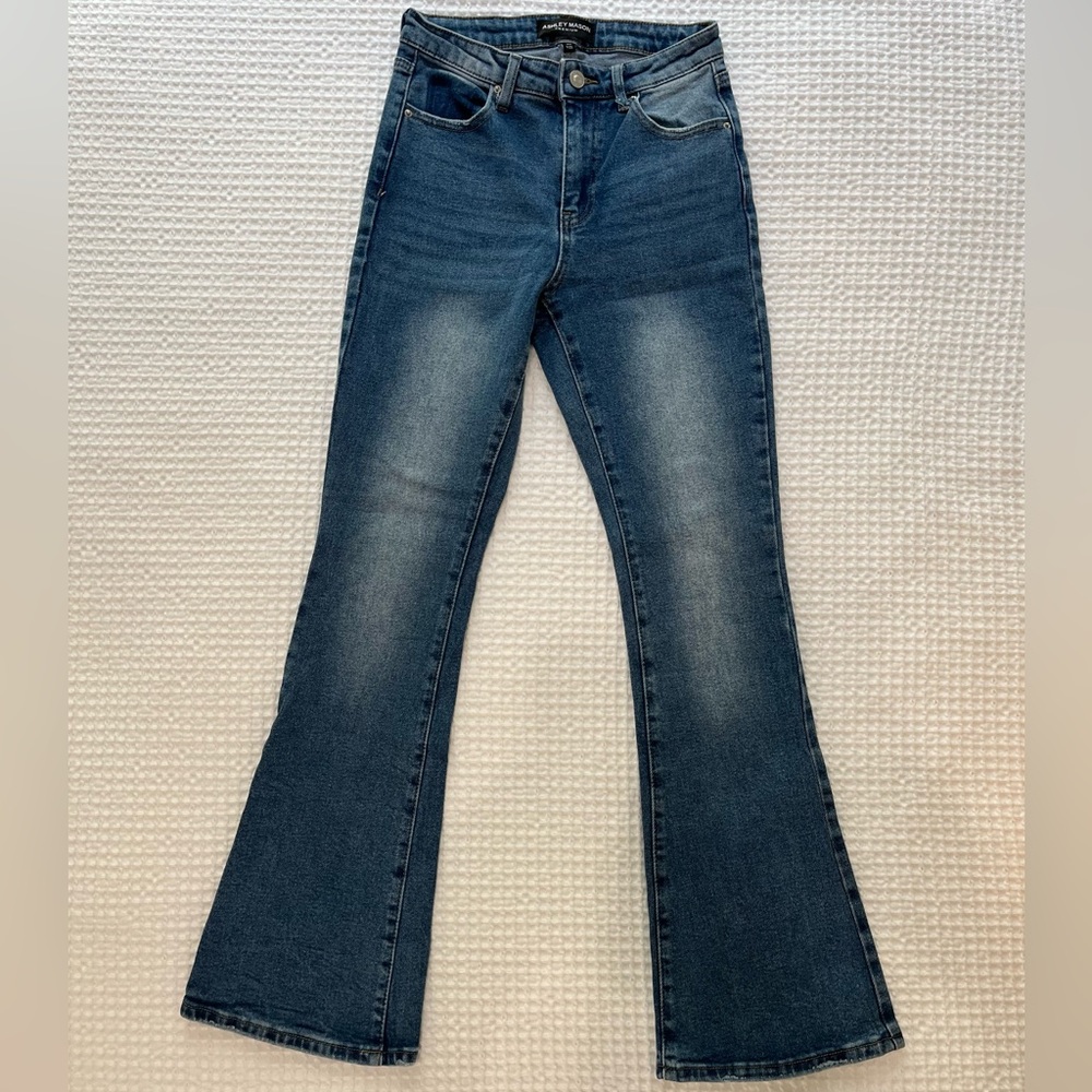 ASHELY MASON Flare Denim Jeans | Size 1/25